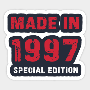Made In 1997 - 26 Years of Happiness Sticker